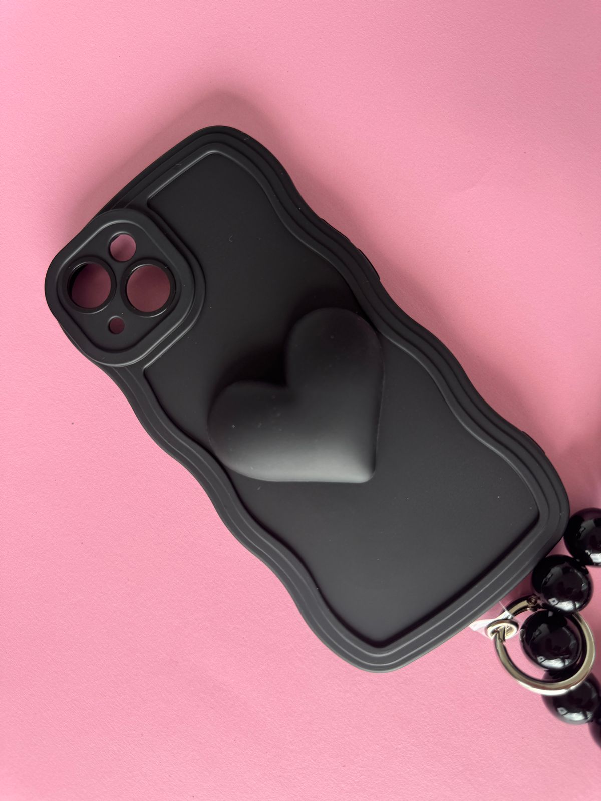 Black Heart Pulsera Case