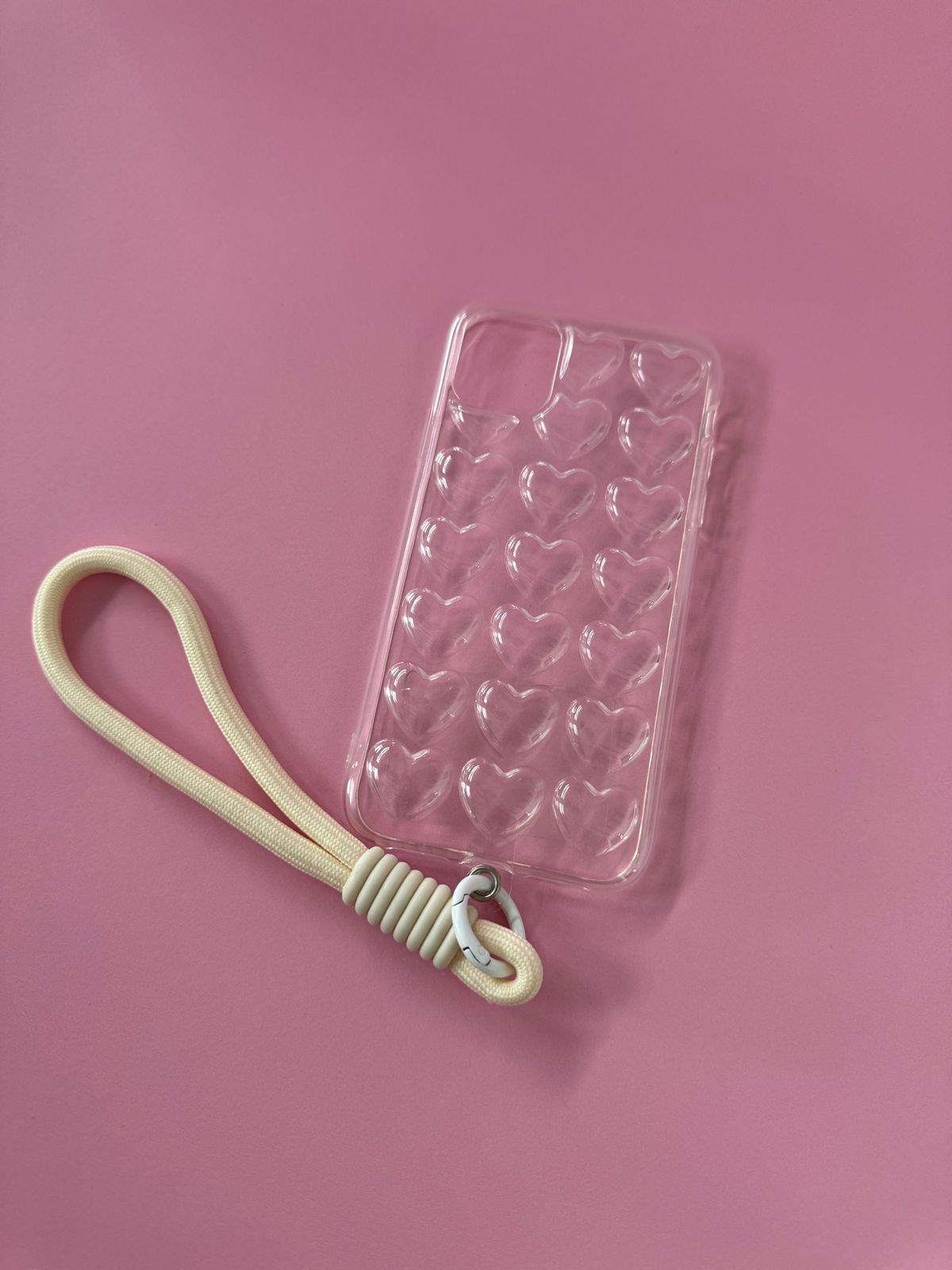Transparent Heart Case