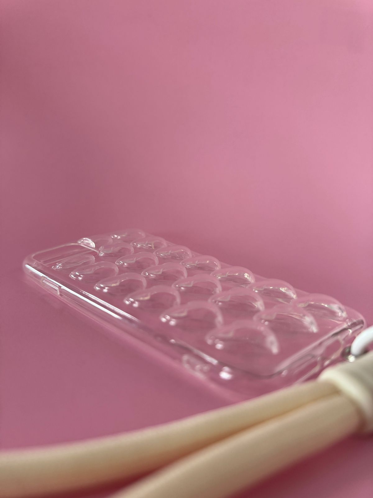 Transparent Heart Case