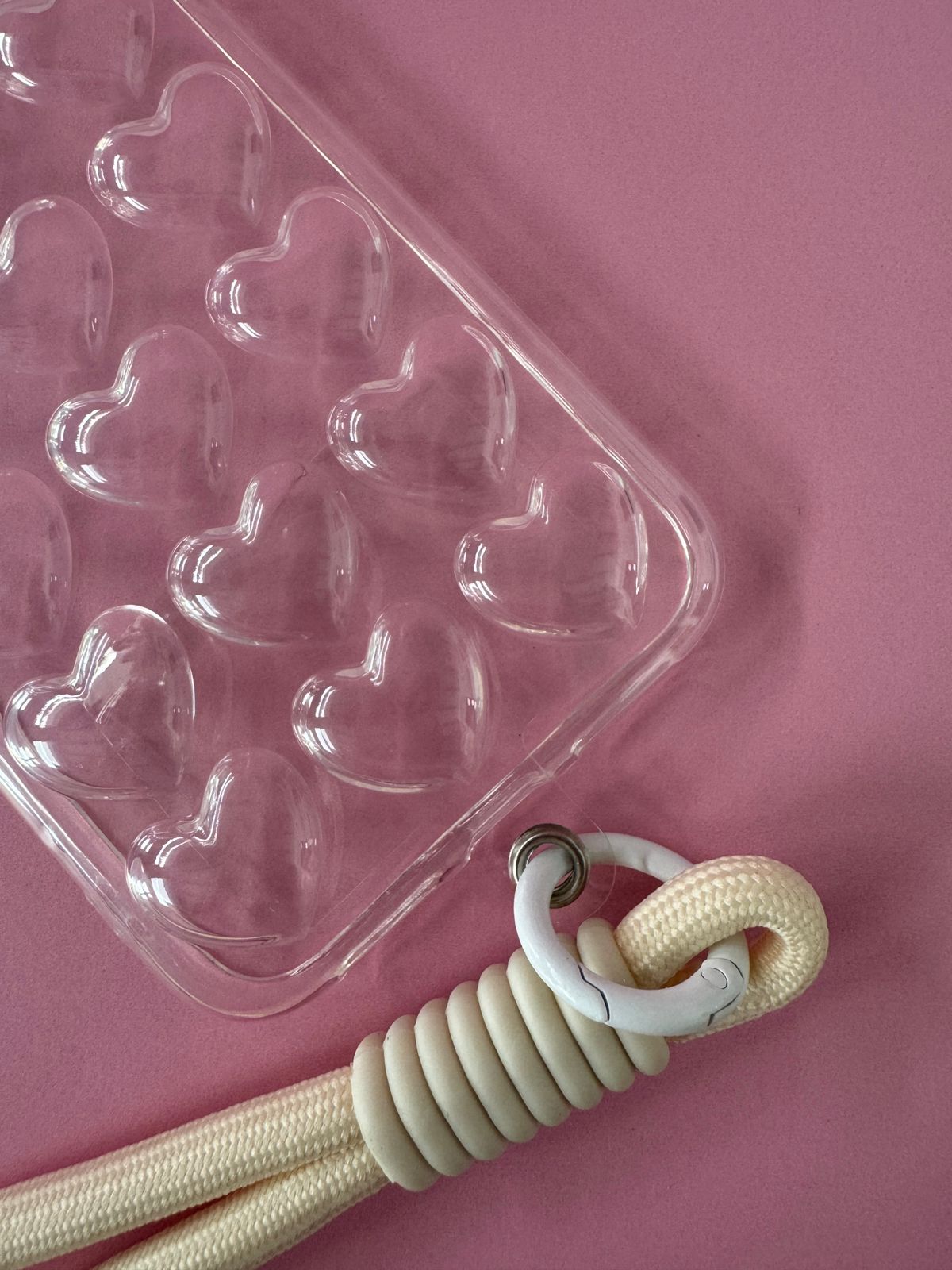 Transparent Heart Case
