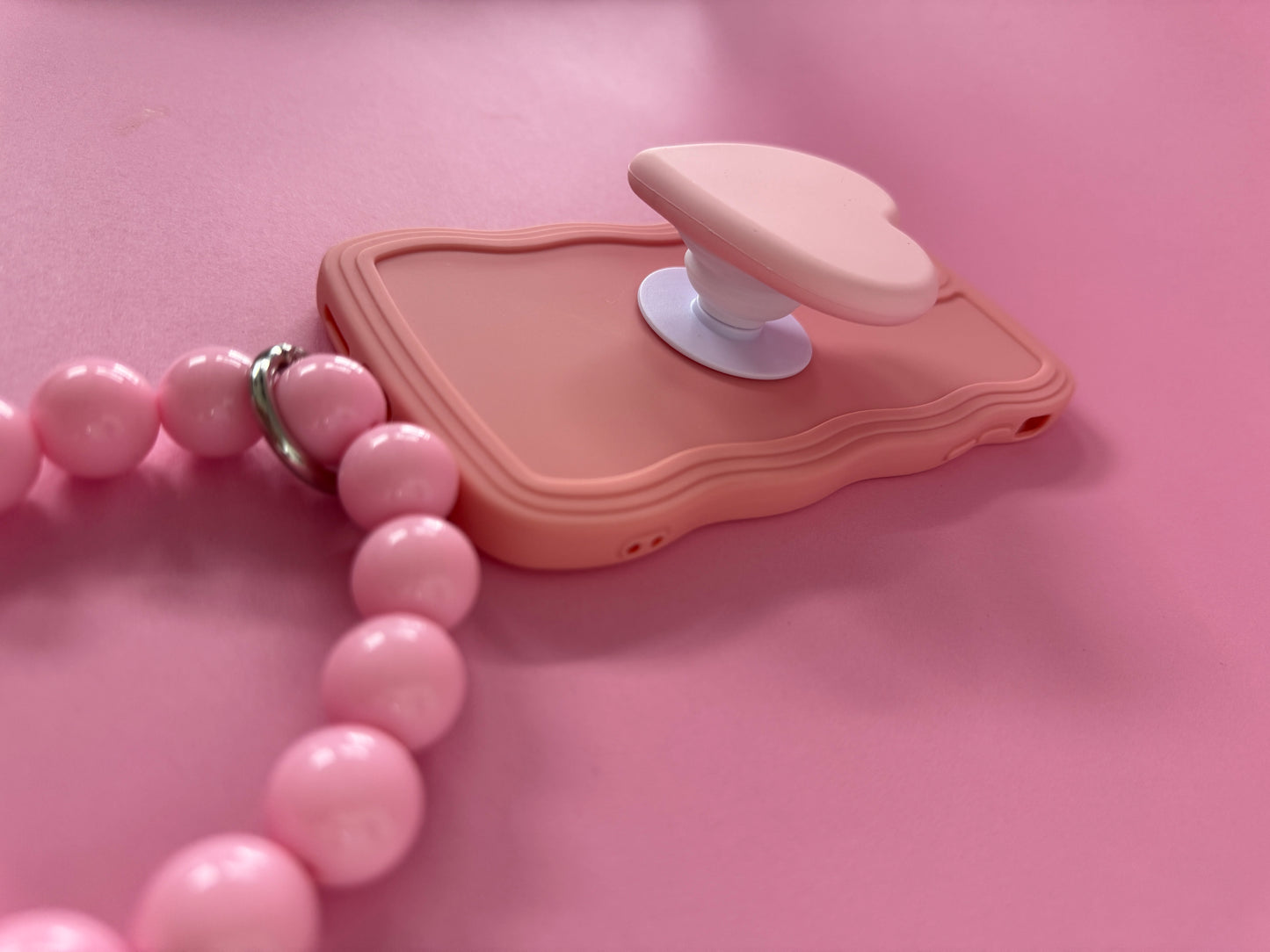 Heart Pop Socket Pulsera Case
