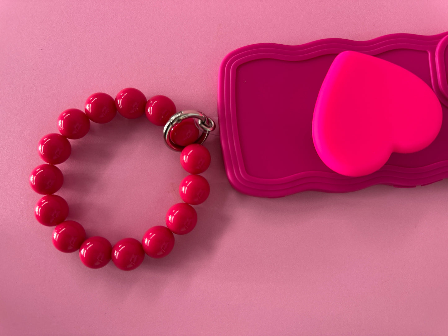 Heart Pop Socket Pulsera Case